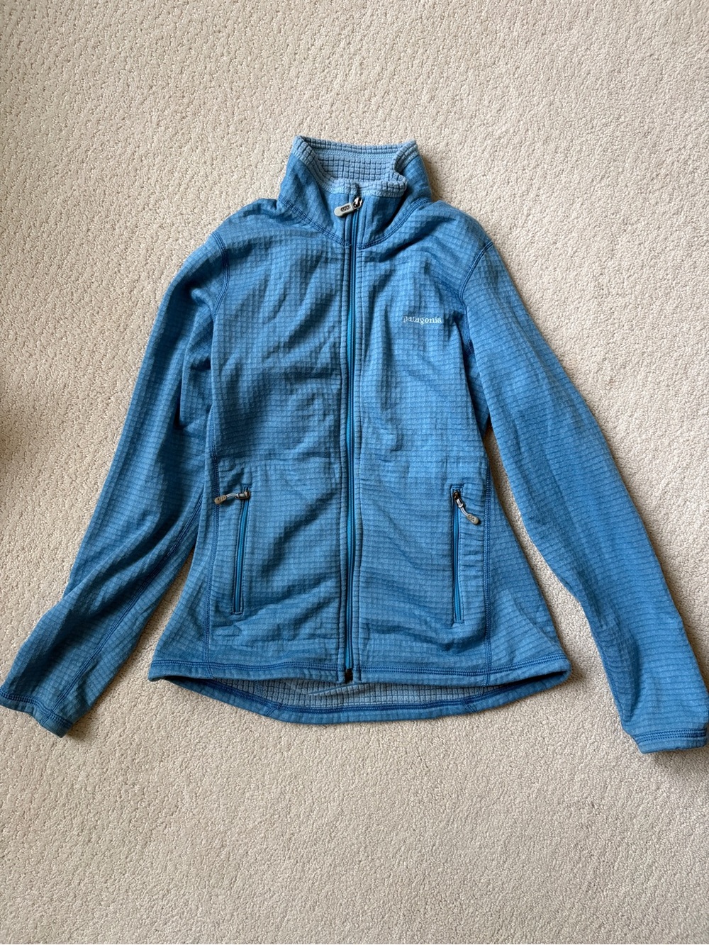 Patagonia Women’s Blue Full-Zip Jacket - Size Small Never Worn!